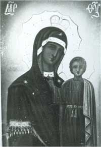 Казанская икона Богоматери 105х70 